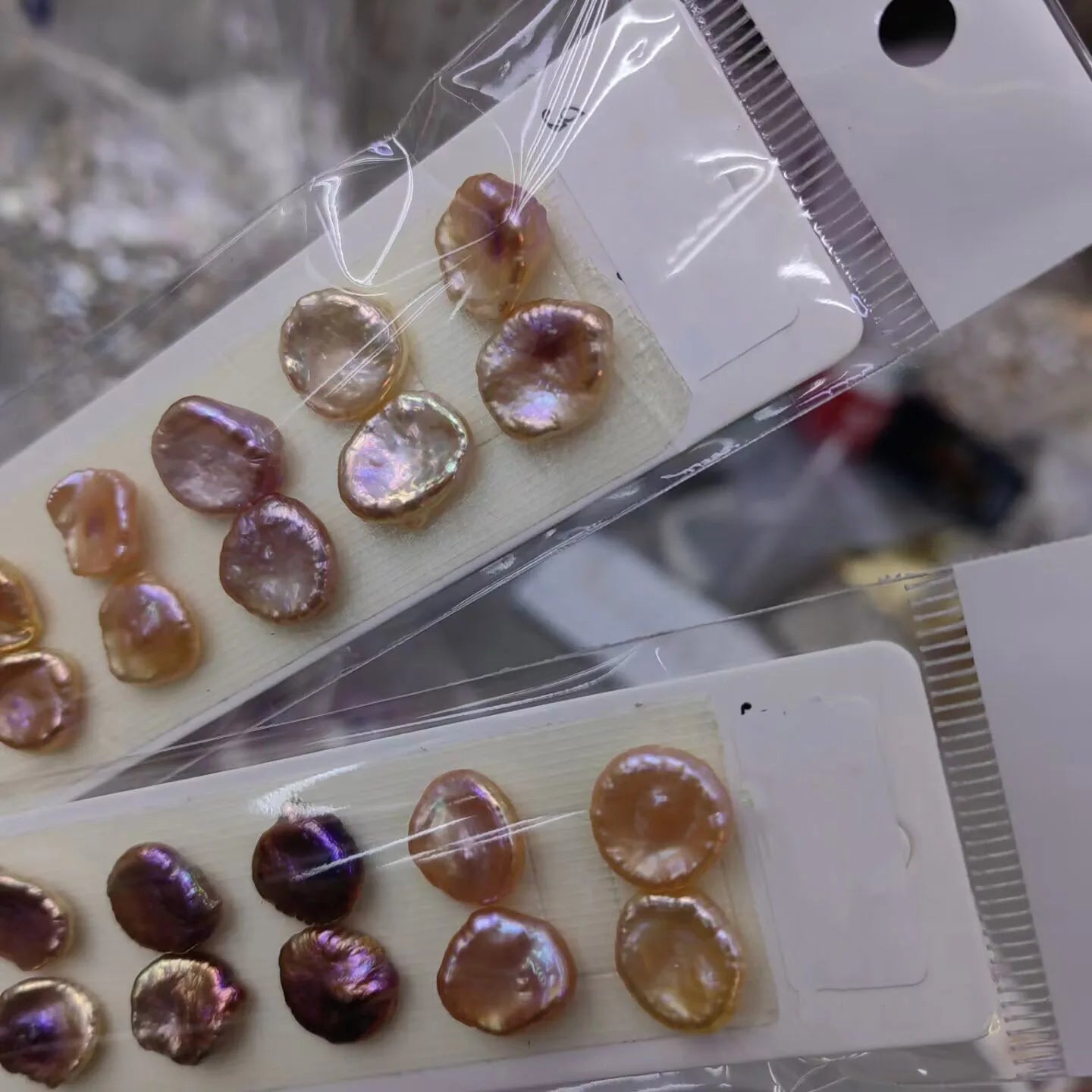 Hot Sale 2A 5-19mm Loose Keshi Freshwater Pearl White Pink Purple Natural Loose Pearls Wholesale Price