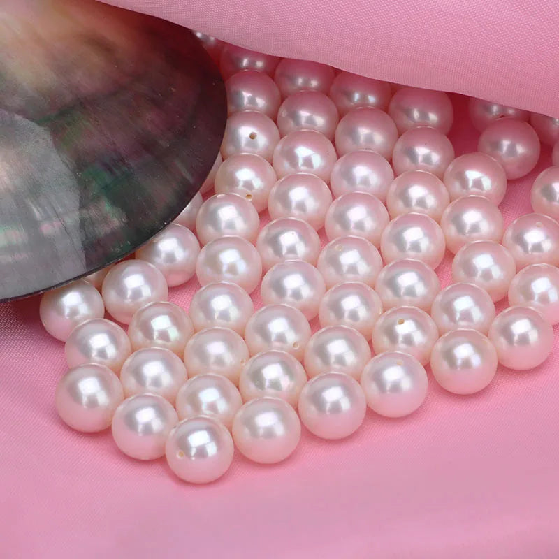 3A High Quality Natural White Freshwater Round Pearls 2.5mm-10mm Loose for Jewelry Making Prices