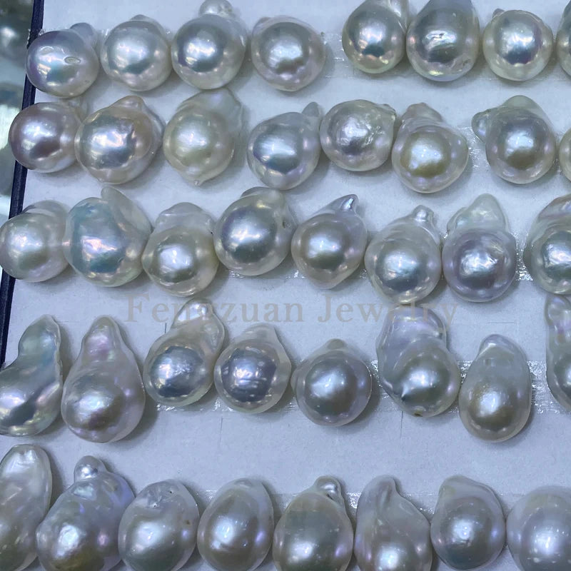 High Quality 2A Irregular Shape Large Size Baroque Freshwater Pearl 9mm~18mm Loose Natural Baroque Pearls for Making Jewelry