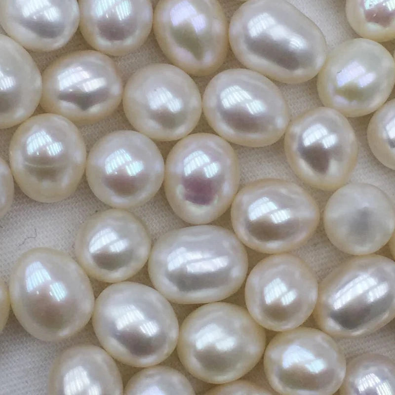 Natural Freshwater Pearl Rice 5-10mm No Hole Wholesale Loose Freshwater Pearl for Making Jewelry