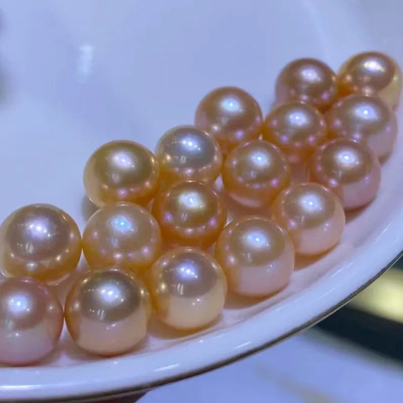 3A 4A Quality Natural Edison Pearls Loose Full Hole Half Hole No Hole White Pink Purple Edison Pearl Price