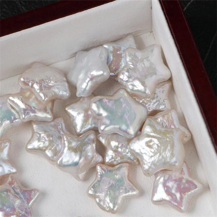Baroque Five-pointed Star Pearl Natural Freshwater Pearl Star Shape Loose Beads for Jewelry Making