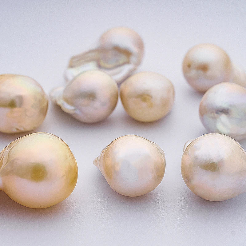 Wholesale High Quality Large Natural Freshwater Pearls 10-15mm Irregular Baroque Pearls for Ring and Necklace Making