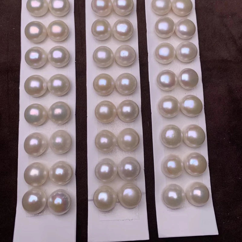 High Quality Loose Pearls 3A 5mm 6mm 7mm 8mm White Round Natural Freshwater Pearl for Jewelry