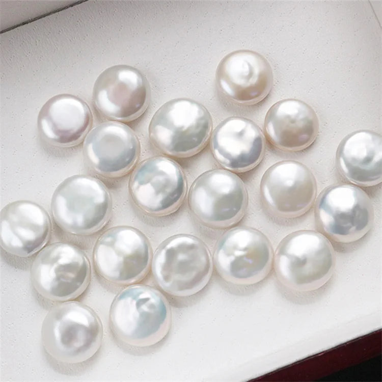Natural 9-10mm Freshwater Baroque Potato-shaped Loose Pearls for Jewelry Pendant Production