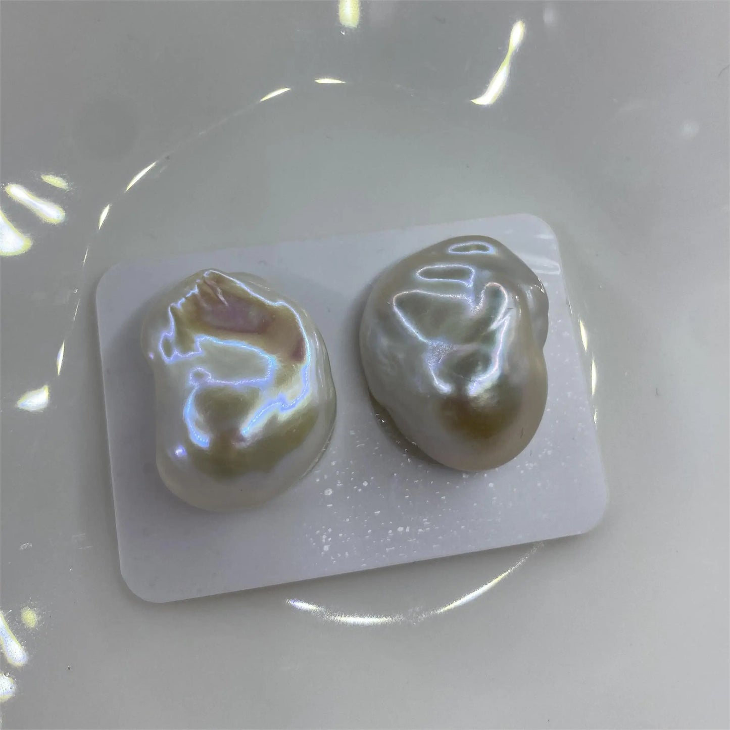 3A Large Size Natural Baroque Freshwater Loose Pearls Best Gloss White/Pink/Purple Round Pearls for Jewelry Making