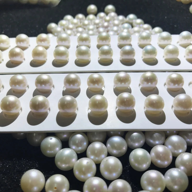 Zhuji Cultured Freshwater Baroque Pearls for Earring Ring Pendants Jewelry Making Natural Baroque Pearl Loose Beads 4-~20mm