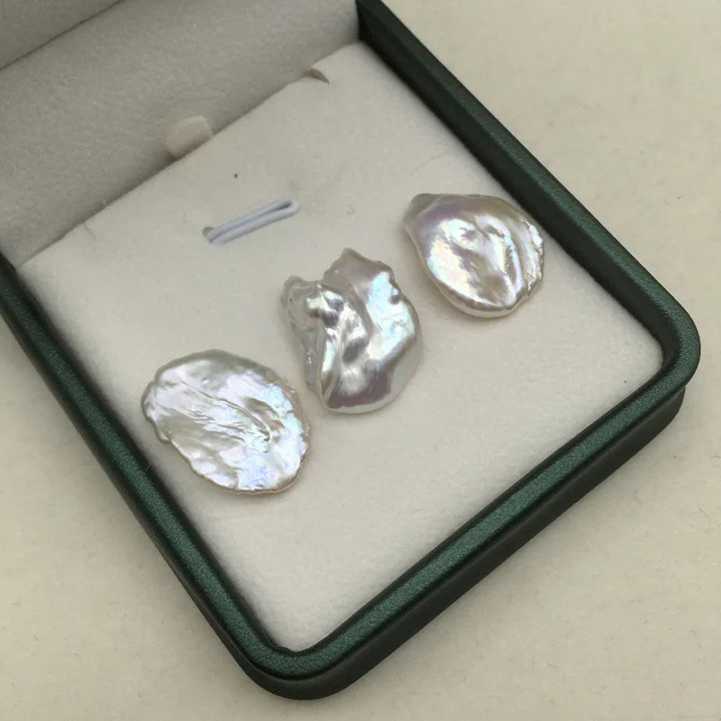 Hot Sale 2A Irregular Shape Baroque Pearl 5-19mm Natural Loose Freshwater Pearl No Hole Keshi Pearl