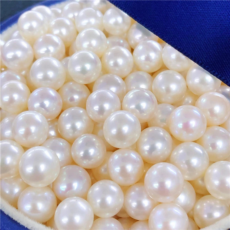 Zhuji 3A Factory Price Round Shape White/pink/purple Natural Loose Pearl 2.5mm-8mm Custom-made Freshwater Pearl
