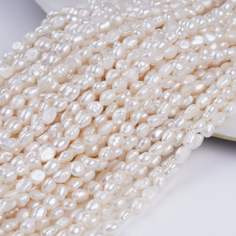 A Grade 6-7mm Natural Color Loose Baroque Pearl for DIY