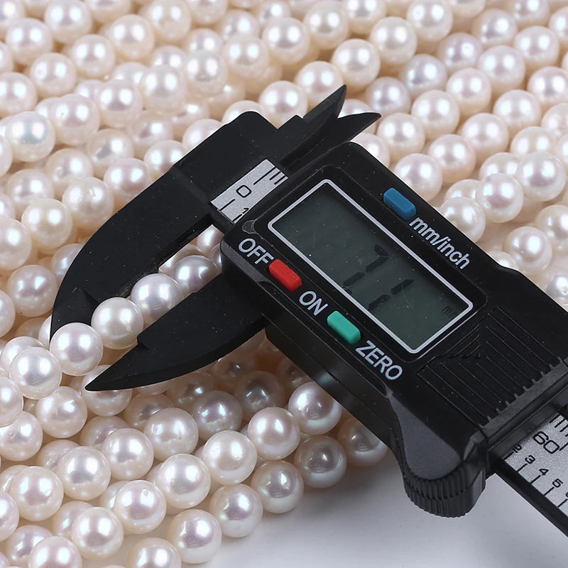 7-8mm AA Factory Price Wholesale High Quality Freshwater High Natural Round Pearls