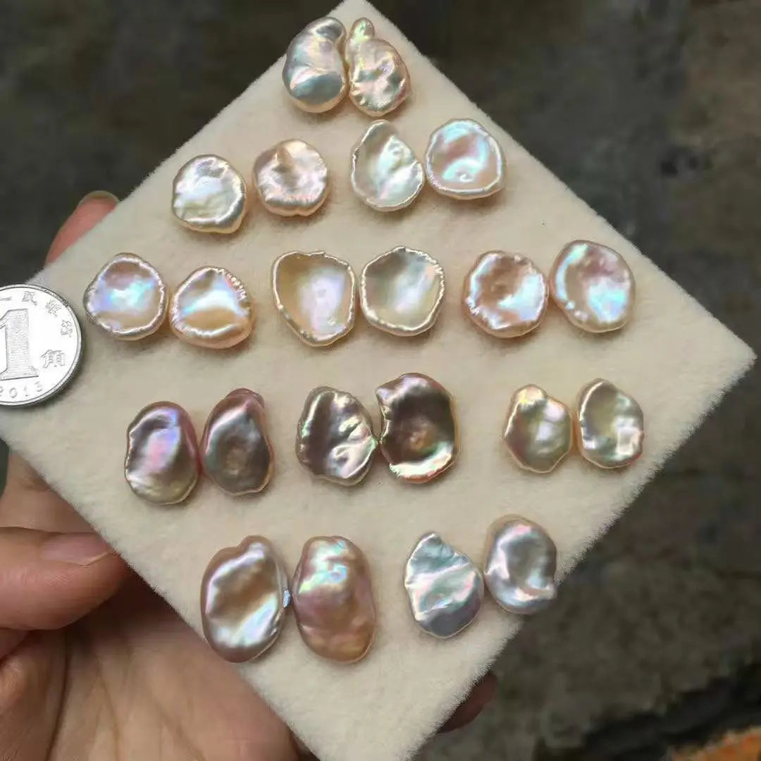Wholesale Loose Irregularity Keshi Fresh Water Pearl Beads a 2A 3A Quality White Keshi Pearl Natural Frreshwater Pearl