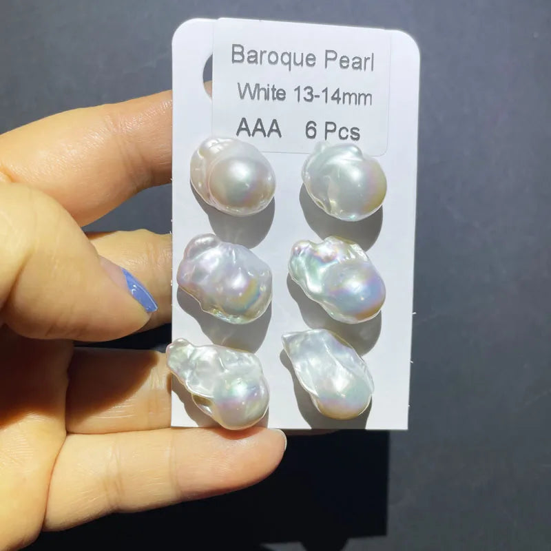 Wholesale Price 3A 9-19mm Smooth Surface Irregular Baroque Pearl Natural Freshwater Pearl for Jewelry Making