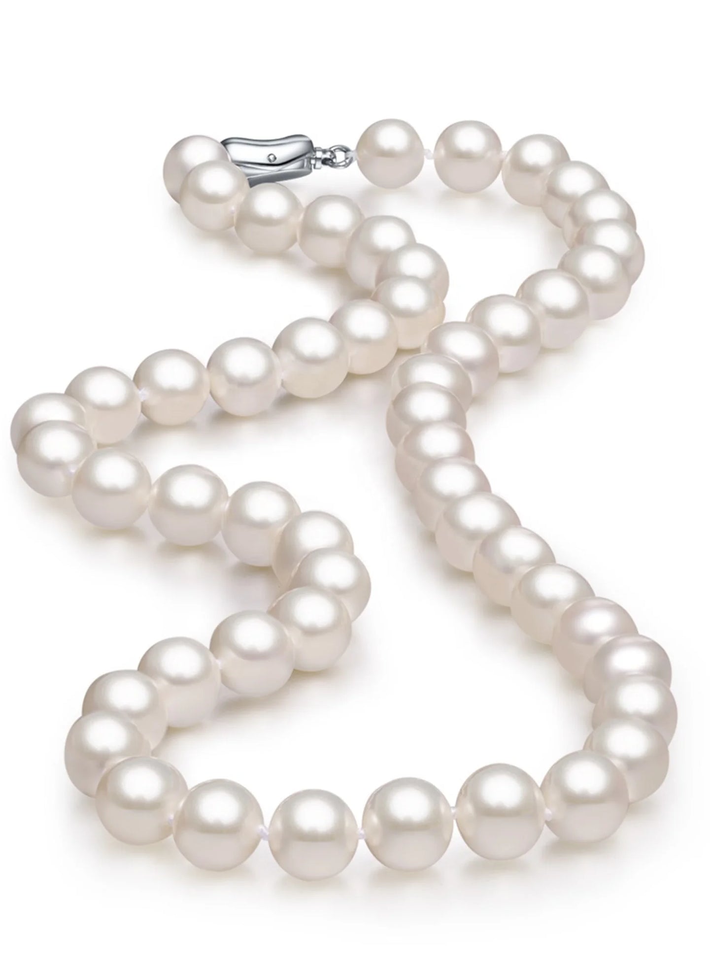3A Natural Half Hole Drilled /no Holes Button Shape Loose Pearls 2.5mm-15mm Genuine Real Bead Natural White Pearl Jewelry