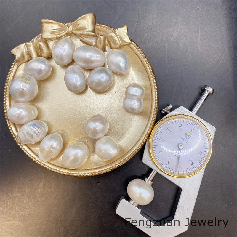 Wholesale Discount Price Large Natural Freshwater Baroque Pearls 1A Quality Loose Beads for Necklaces Good for Jewelry Making