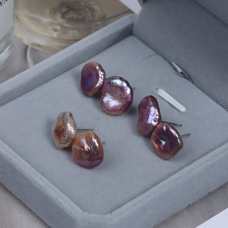 Jewelry High Quality 5-10mm Keshi White Freshwater Pearl Earrings Small Size Natural Loose Pearls 10mm Wholesale Price