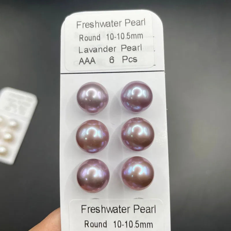 Zhuji China Wholesale Round White Half Hole2A 3A 4Anatural Freshwater Pearls Loose Raw Cultured Real Freshwater Pearl Low Price
