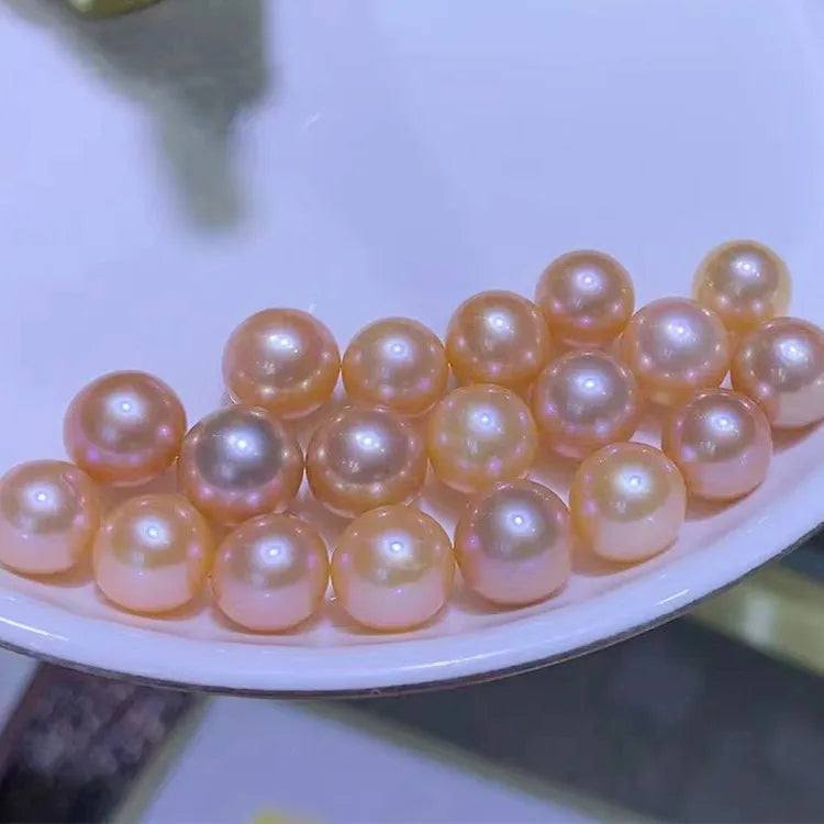 3A 4A Quality Natural Edison Pearls Loose Full Hole Half Hole No Hole White Pink Purple Edison Pearl Price