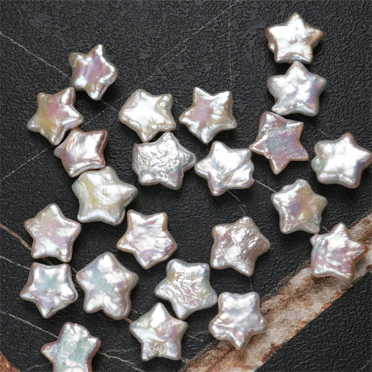 Baroque Five-pointed Star Pearl Natural Freshwater Pearl Star Shape Loose Beads for Jewelry Making