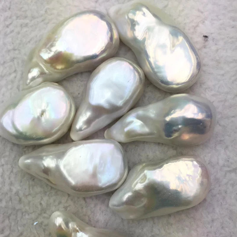 Irregular Natural Freshwater Pearl for Jewelry Making Large Size Loose Baroque Pearl Beads