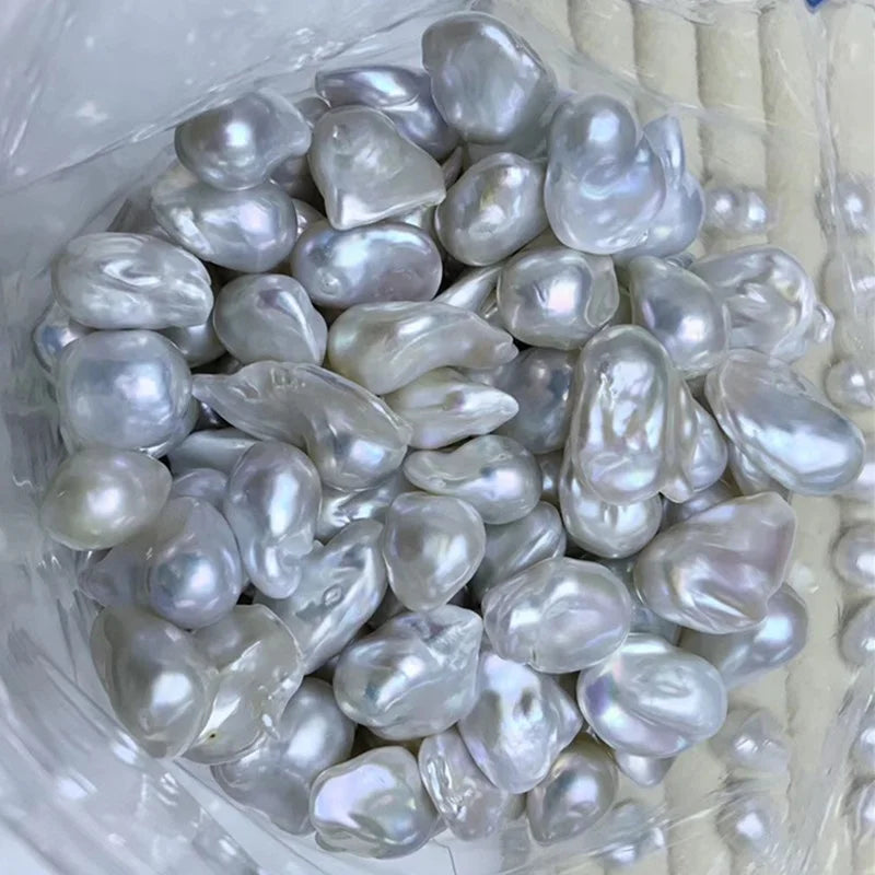 Wholesale Baroque Pearl Beads Large Big Size Nucleated Freshwater Loose Pearl for Jewelry Making