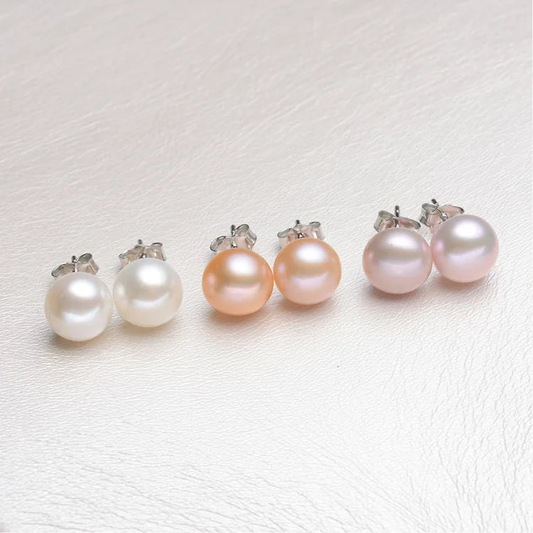 Wholesale Beautiful Gray Blue Button Shape Cultured Freshwater Pearls Fine Jewelry Half-Hole Natural Loose Pearls Good Quality