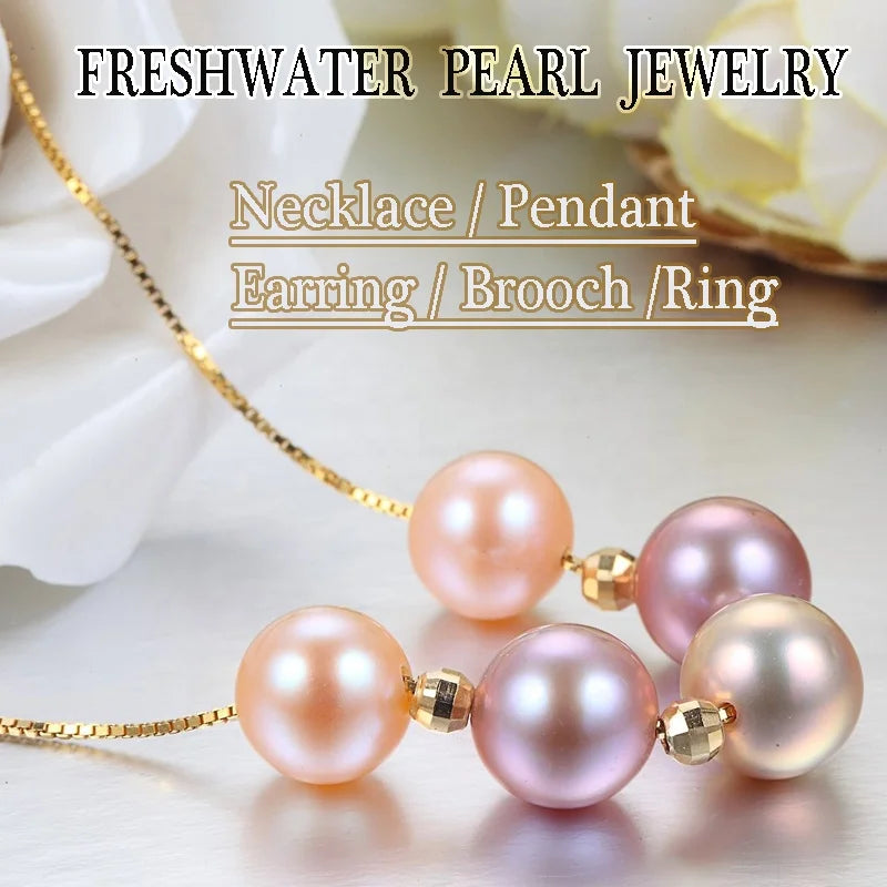 Wholesale Round White Natural Color Freshwater Loose Pearls Raw Cultured Real Fresh Water Pearl for Sale