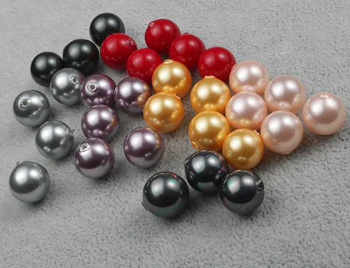 High Quality 3-20mm 3A Pearls Perfect Round Natural Shell Pearl Round Pearl Loose Beads for Fashion Fair Price Jewelry Making