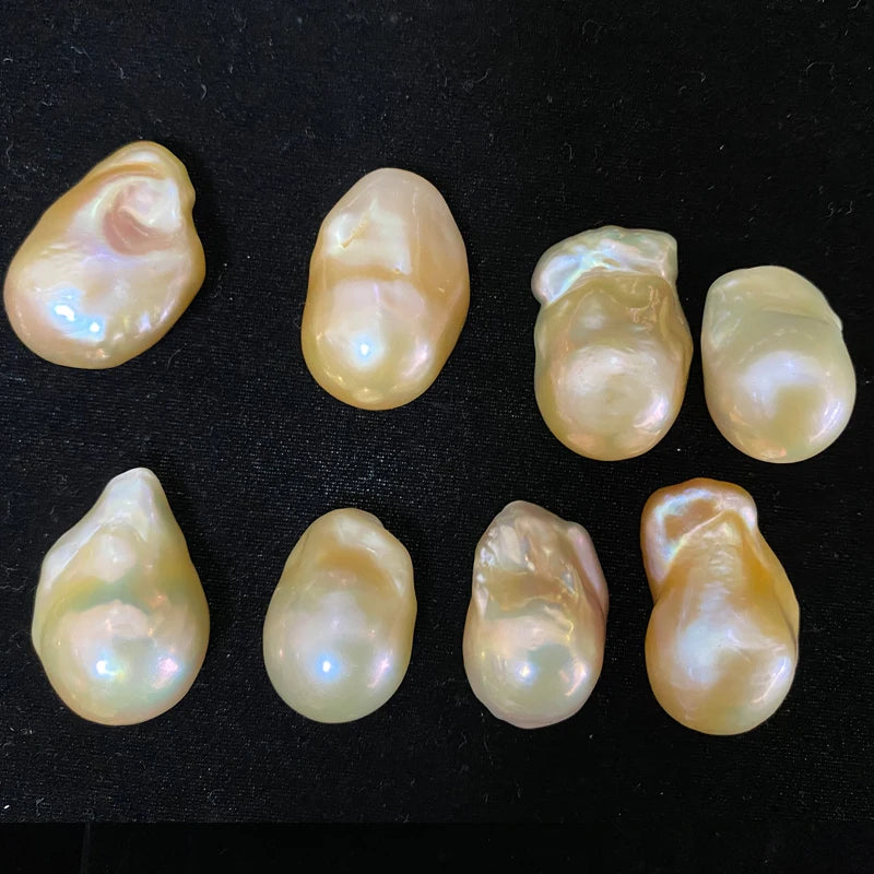 Irregular Natural Freshwater Pearl for Jewelry Making Large Size Loose Baroque Pearl Beads
