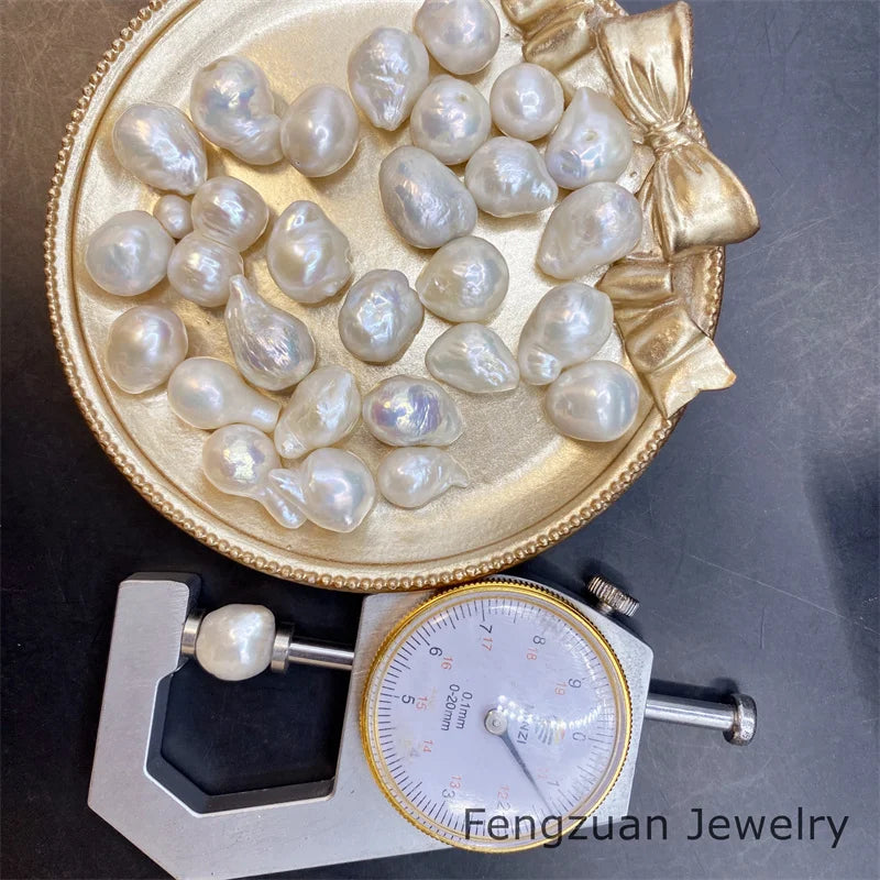 Wholesale Discount Price Large Natural Freshwater Baroque Pearls 1A Quality Loose Beads for Necklaces Good for Jewelry Making
