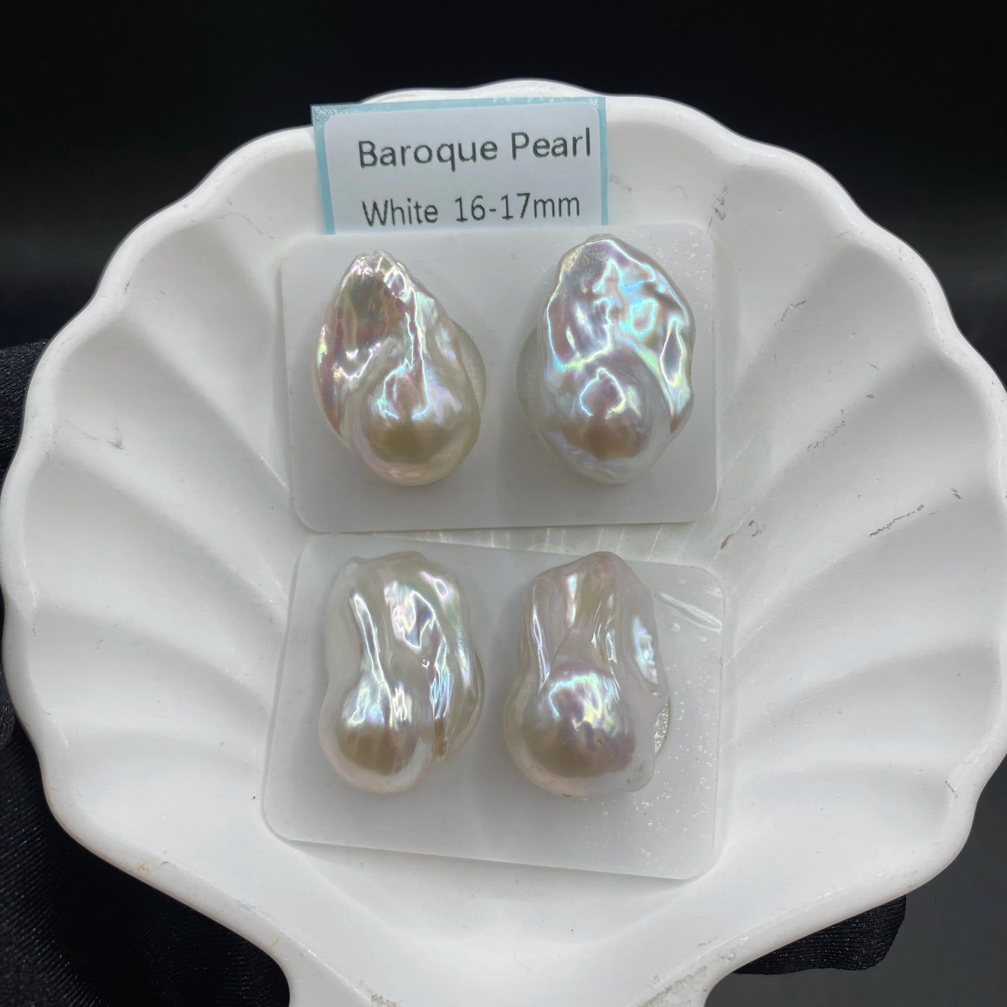 2024 Wholesale High Quality 3A Baroque Loose Freshwater Pearls Natural Cultured White Pink Purple for DIY Pearl Earrings