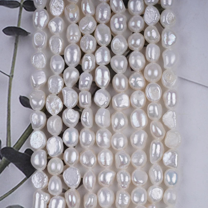 AA Grade 7-8mm Natural Color Loose Baroque Pearl for DIY