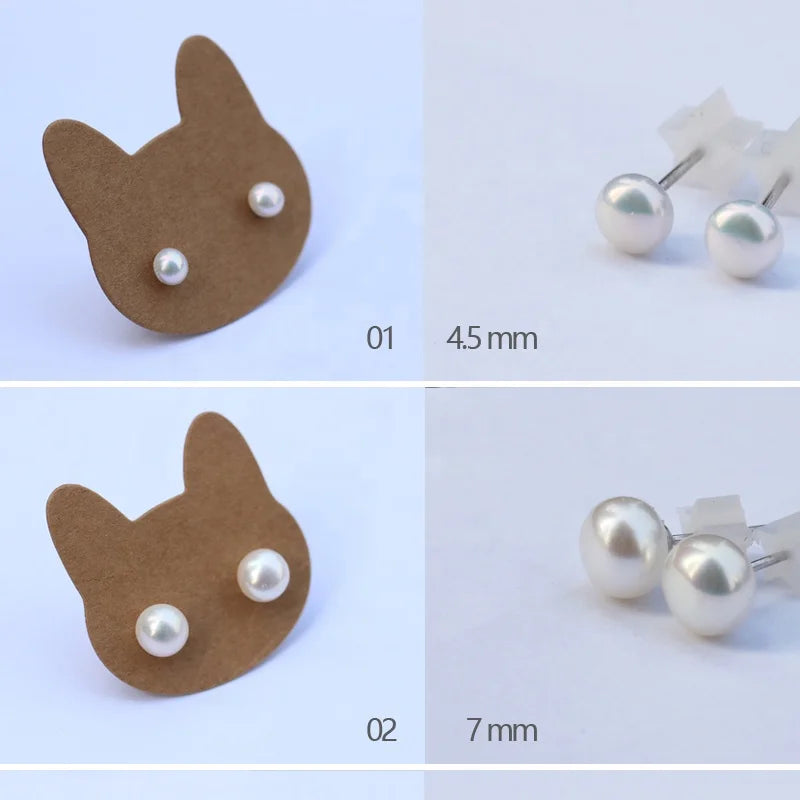Wholesale 8mm 9mm 10mm Natural Button Pearls 3A High Quality Zhuji Cultured Natural Freshwater Loose Button Pearl for Necklace