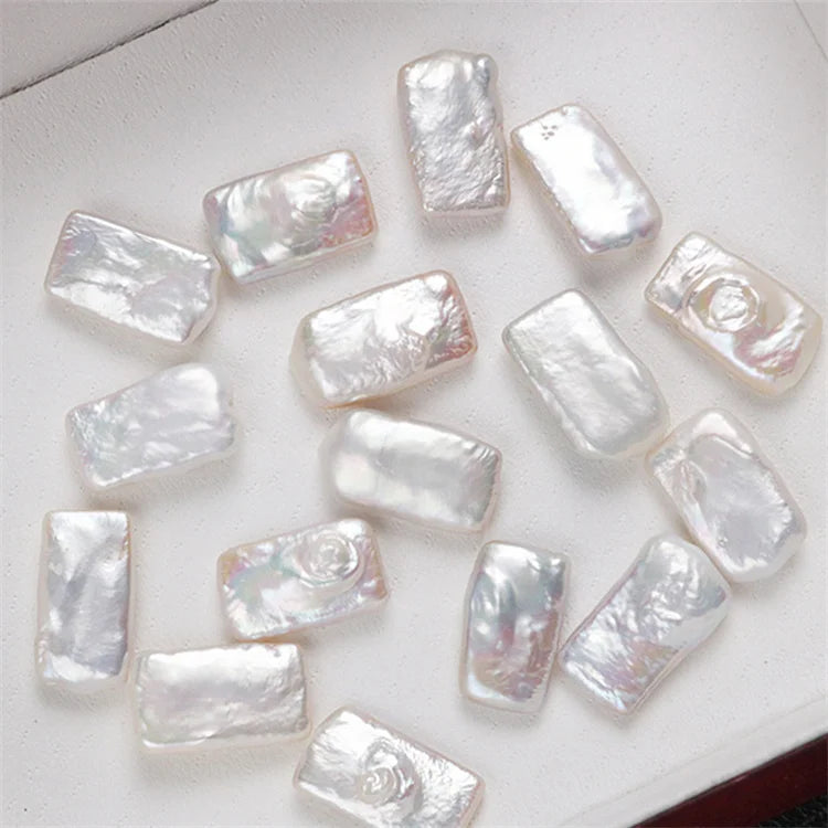 Freshwater Baroque Pearl Various Shapes-Round Heart & Coin Natural White Loose Pearls for Jewelry Making