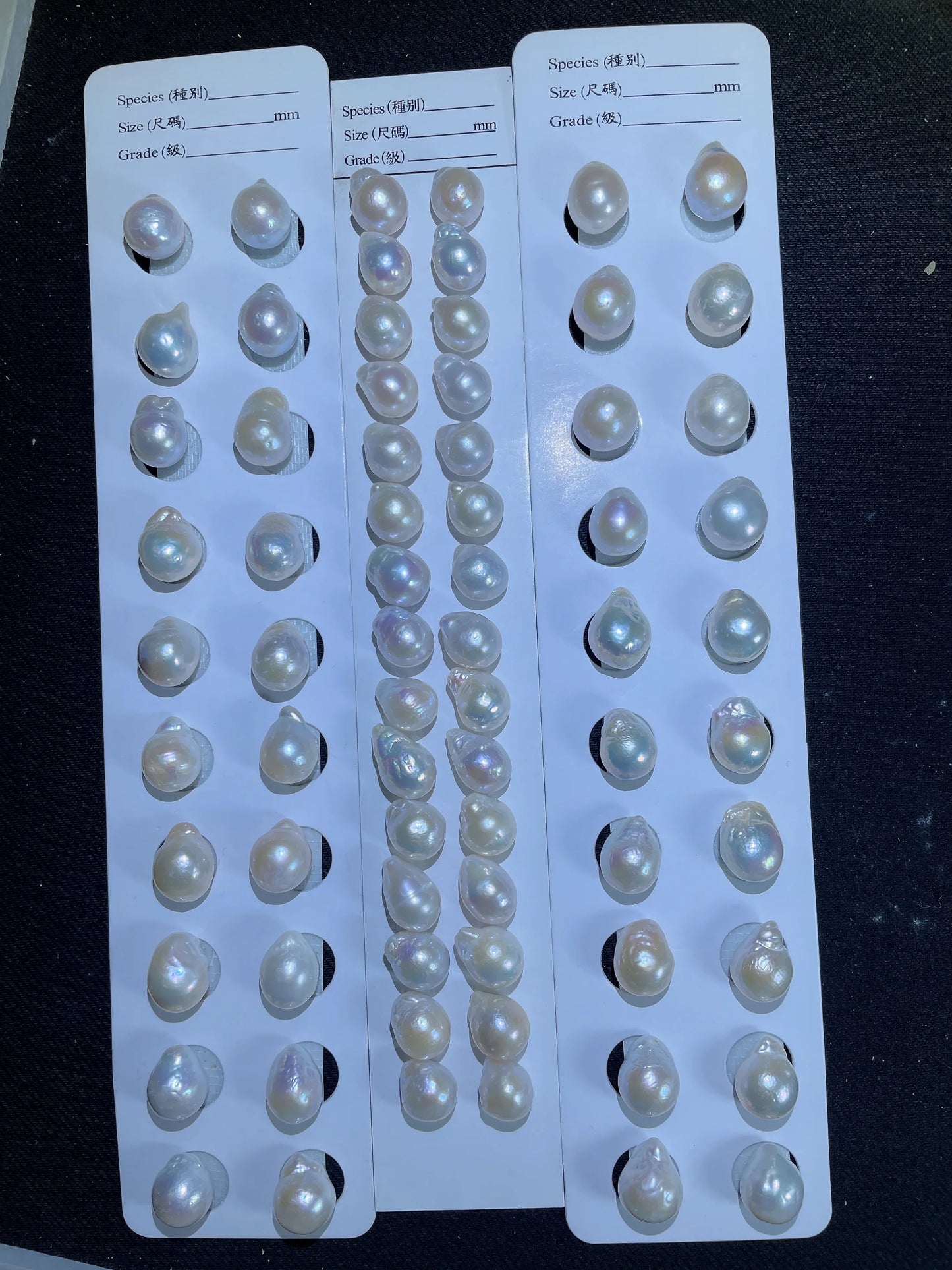 High Quality Natural Loose Pearls 2A Irregular Shape Rainbow Colors Baroque Freshwater Pearls 12mm 13mm for Jewelry Making