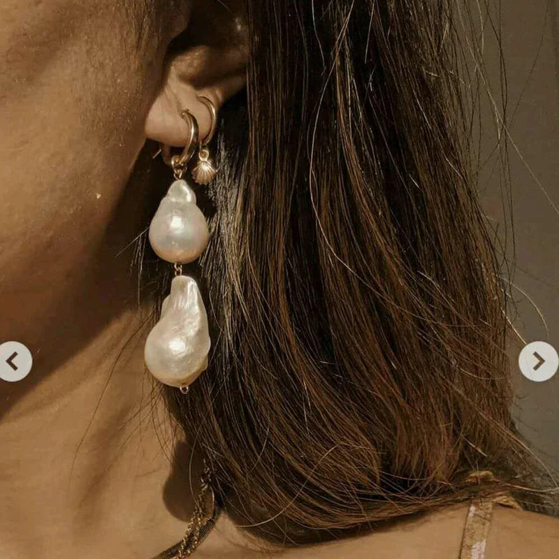 Wholesale Price 15-20mm Large Size Genuine White Fresh Water Pearl Loose Irregular Baroque Pearl for Making Jewelry