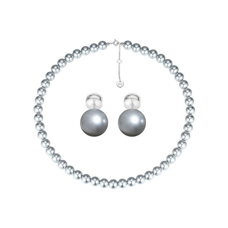 Necklace set female original collarbone chain retro light luxury high sense not picky