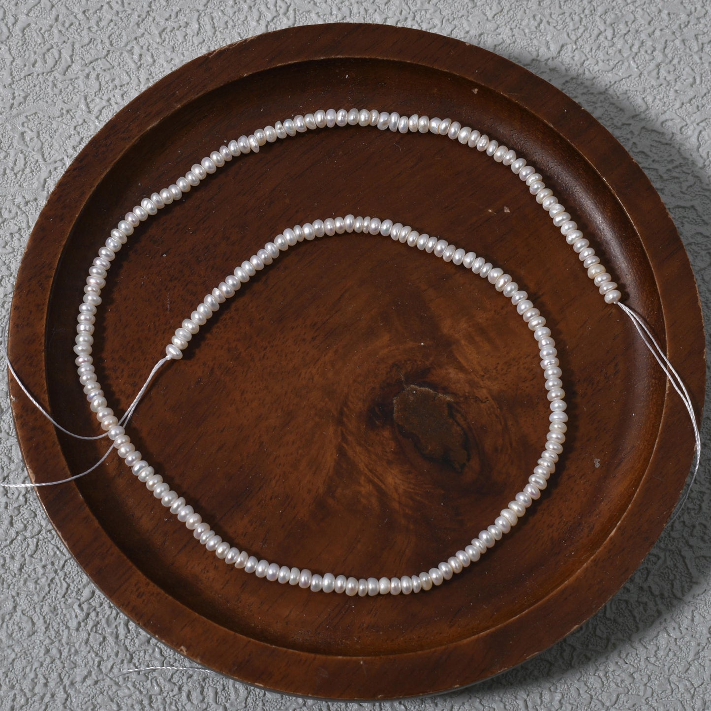 1213 2.5-3.5MM Small Flat Beads Natural Freshwater Flat Sheet Pearls DIY Handmade Accessories Accessories Semi-finished Materials