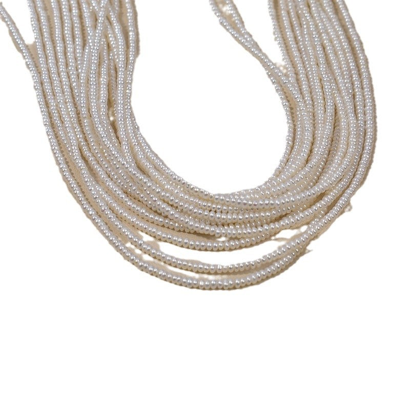 1214 2-2.5mm Flat Sheet Natural Pearl Freshwater Cultured Pearl DIY Semi-finished Products Wholesale