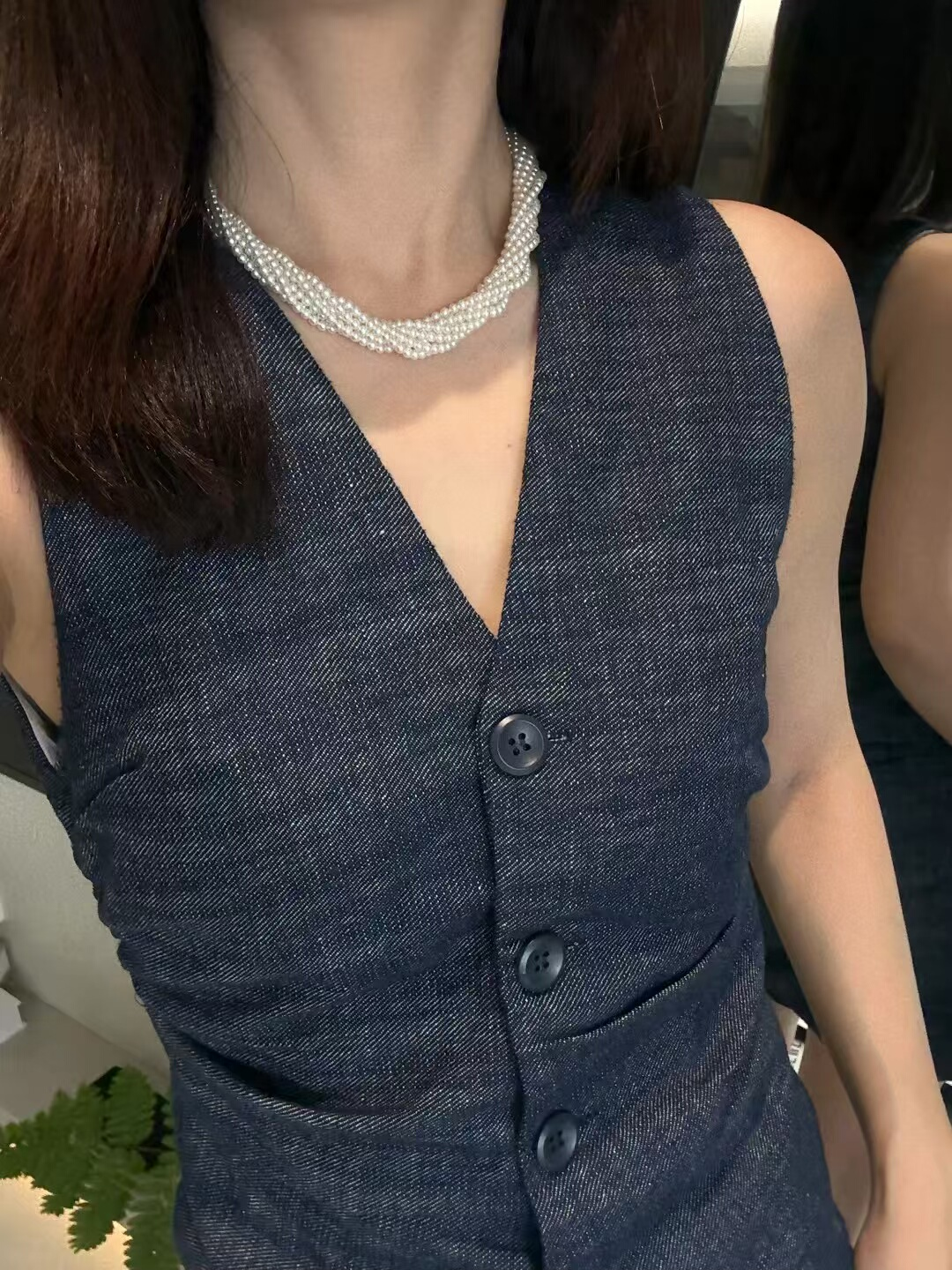 Multi-strand natural pearl necklace is very foreign, pure hand-woven twist item antique jewelry