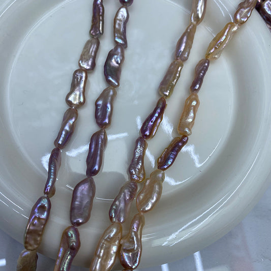 1087 Baroque special-shaped pipa pearl 7-8mm jewelry accessories