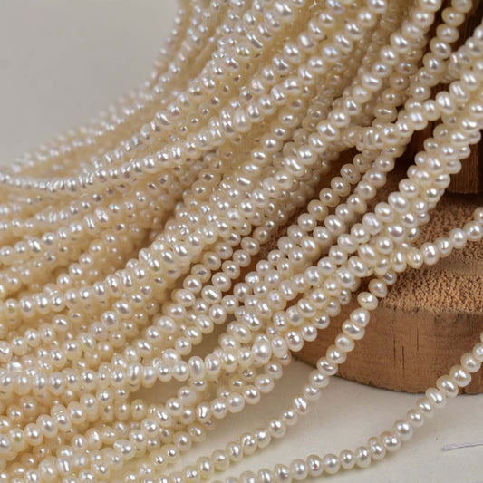 1253 Natural freshwater small pearl baby beads DIY loose beads accessories