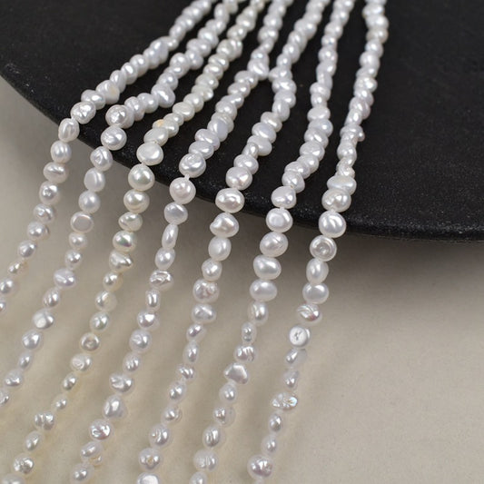 1311 Foreign trade cross-border 3-4mm natural freshwater baroque