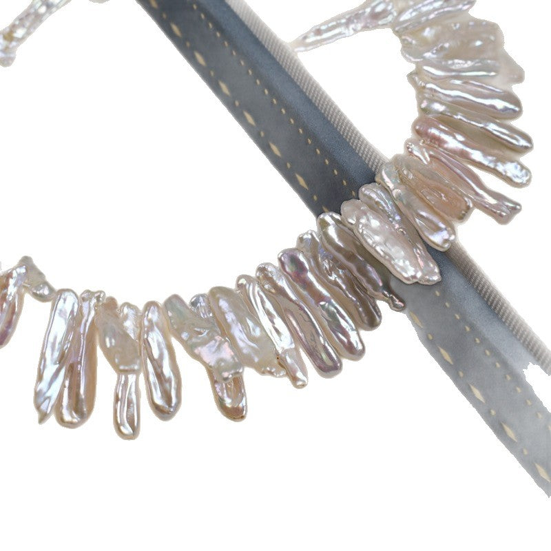 1086 5-20Mm Strong Light Petal Beads Seedless Natural Freshwater Panax notoginseng Pipa Pearl Baroque Bare Beads Beads