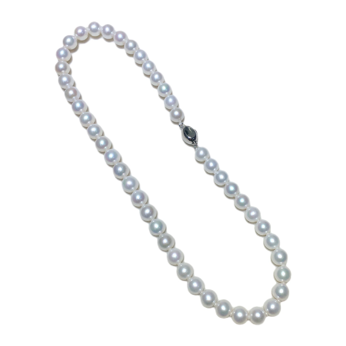 n freshwater ak pearl with core necklace