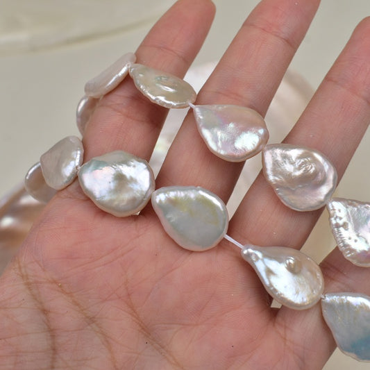 1074 14 * 18Mm Baroque Large Water Drop Shaped Pearl