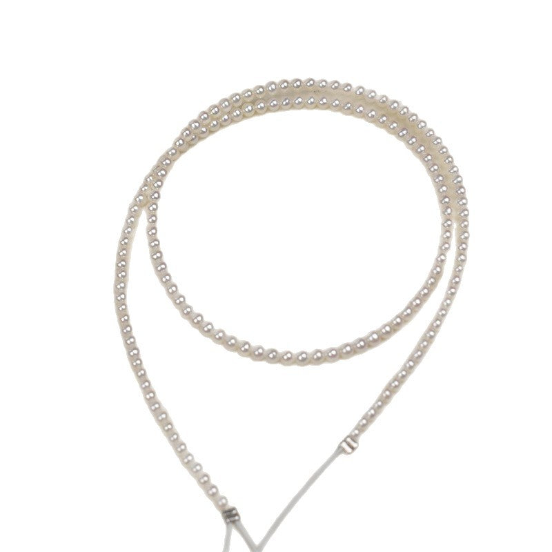 1168 3mm almost flawless white bright freshwater pearl work in progress