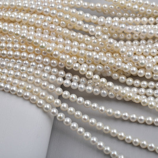 1128 Zhuji Pearl Natural freshwater pearl work in progress Wholesale 4-5mm