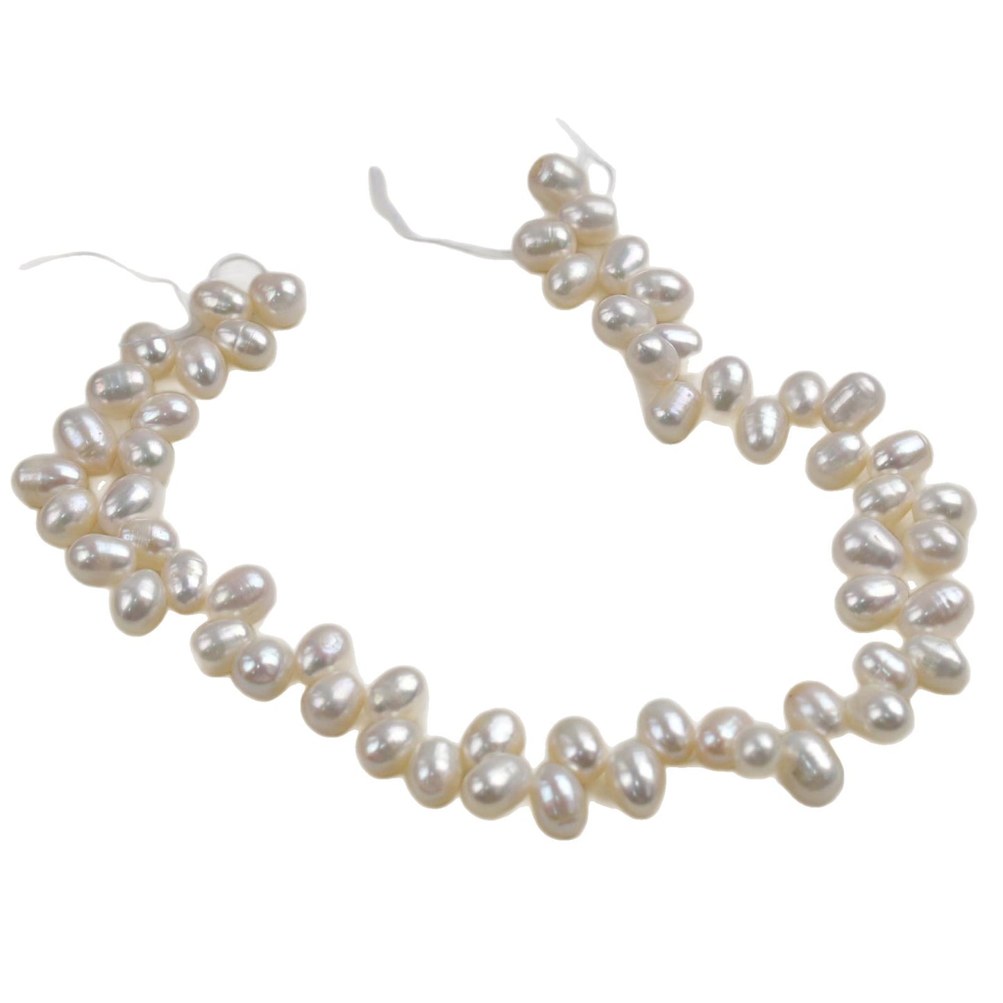 1006 9-10Mm Panax notogeng rice beads natural freshwater pearls work in progress loose beads DIY collarbone chain jewelry material