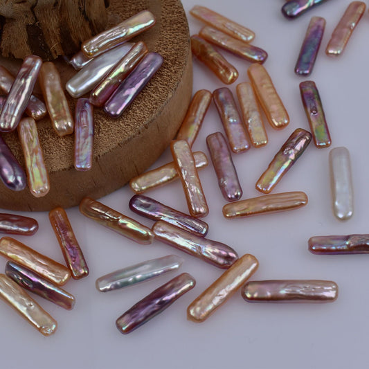 1104 Baroque special-shaped 6-20mm natural freshwater pearl bare beads DIY handmade accessories material